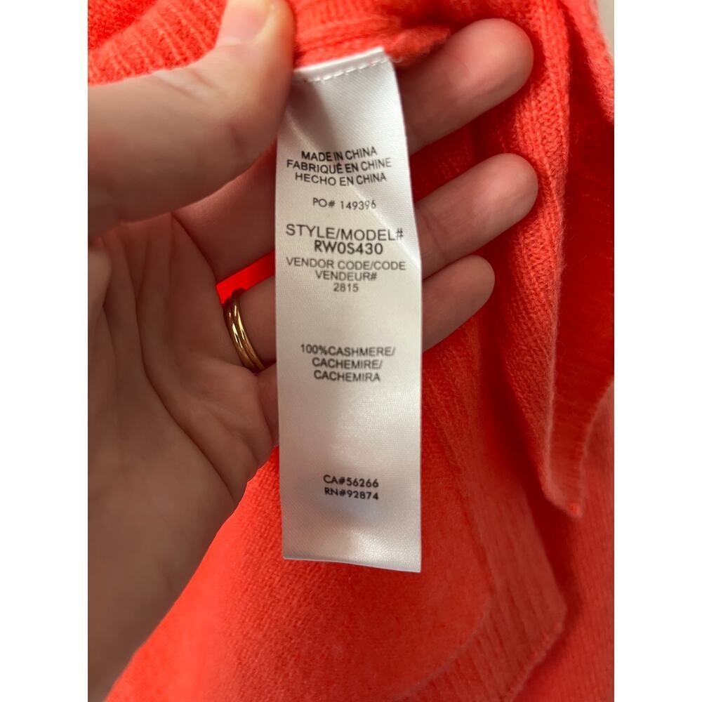 SPLENDID Knit 100% Cashmere Sweater Top Size M - Picture 5 of 6